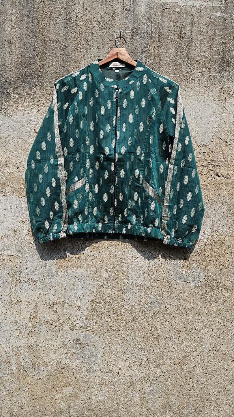 Emerald Dots - Bomber Jacket