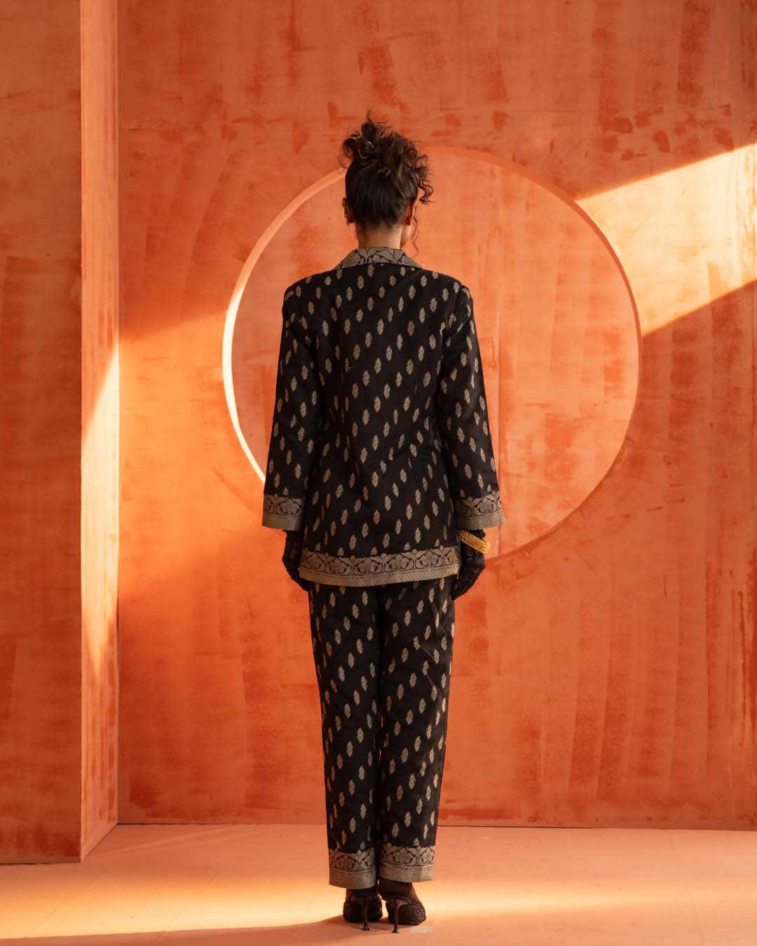 Shadow Warrior( 3 PCS PANT SUIT CO-ORD SET)