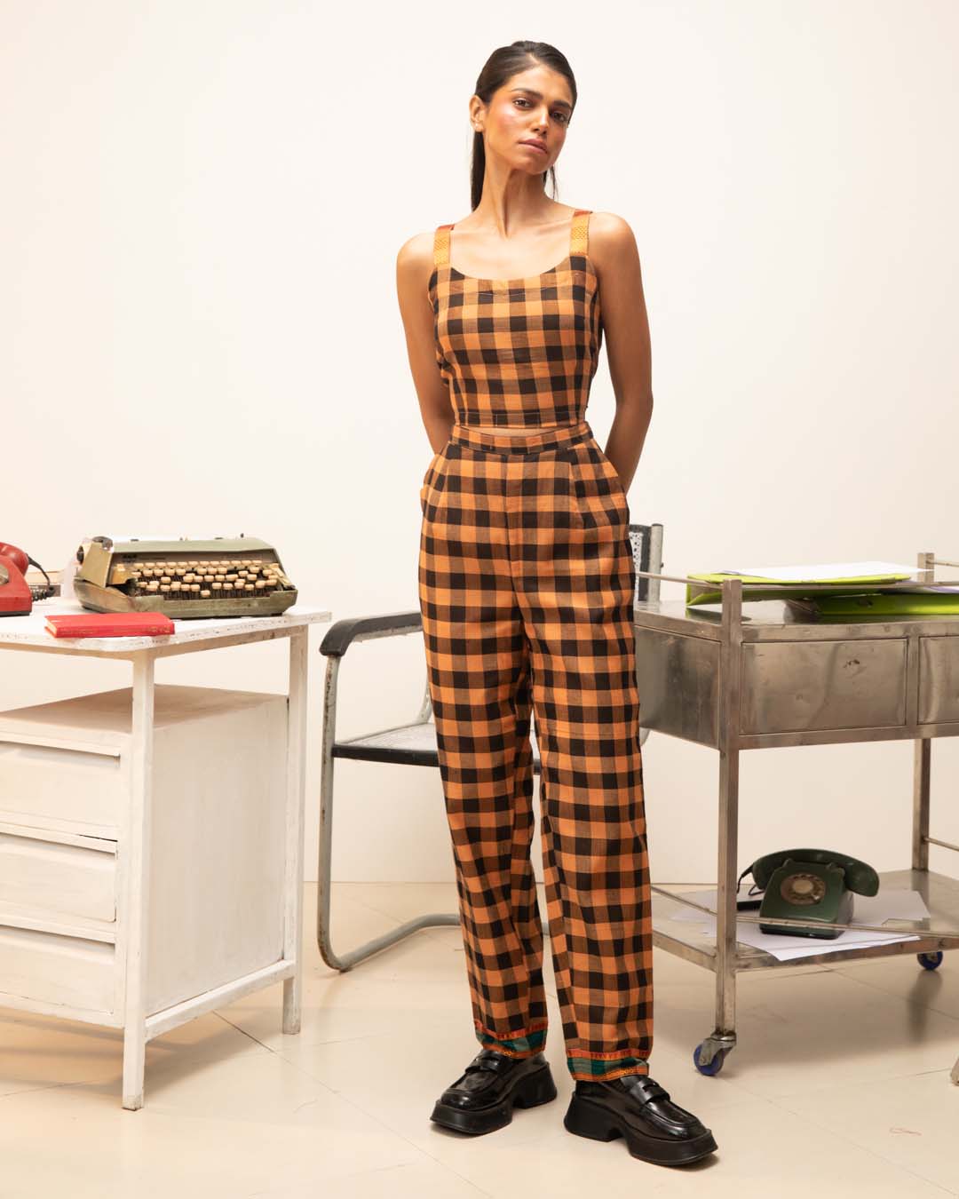 Amber Storm( 3 PCS PANT SUIT CO-ORD SET)