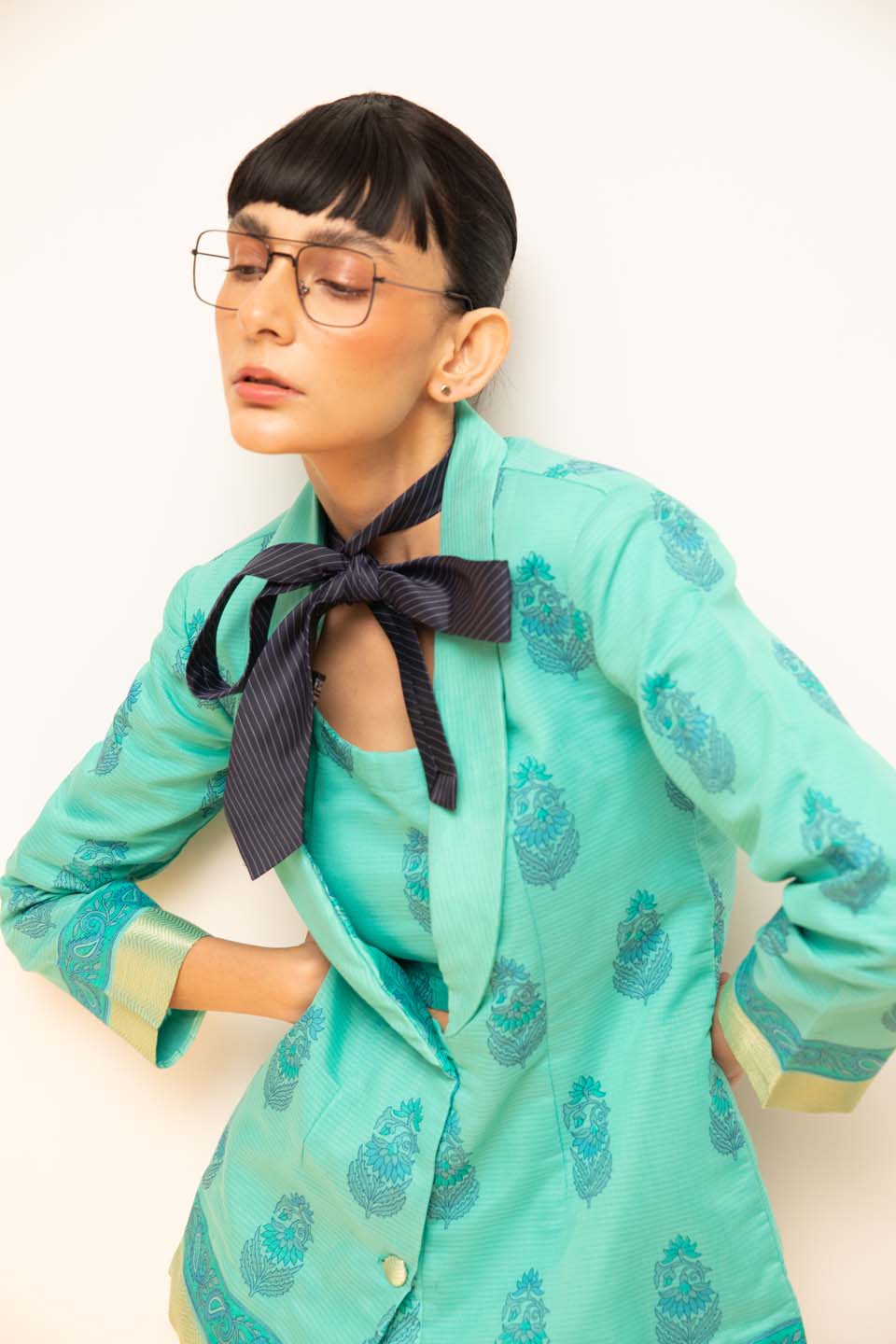 Frostfire Edge( 3 PCS PANT SUIT CO-ORD SET)