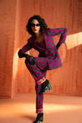 Scarlet Sabre( 3 PCS PANT SUIT CO-ORD SET)
