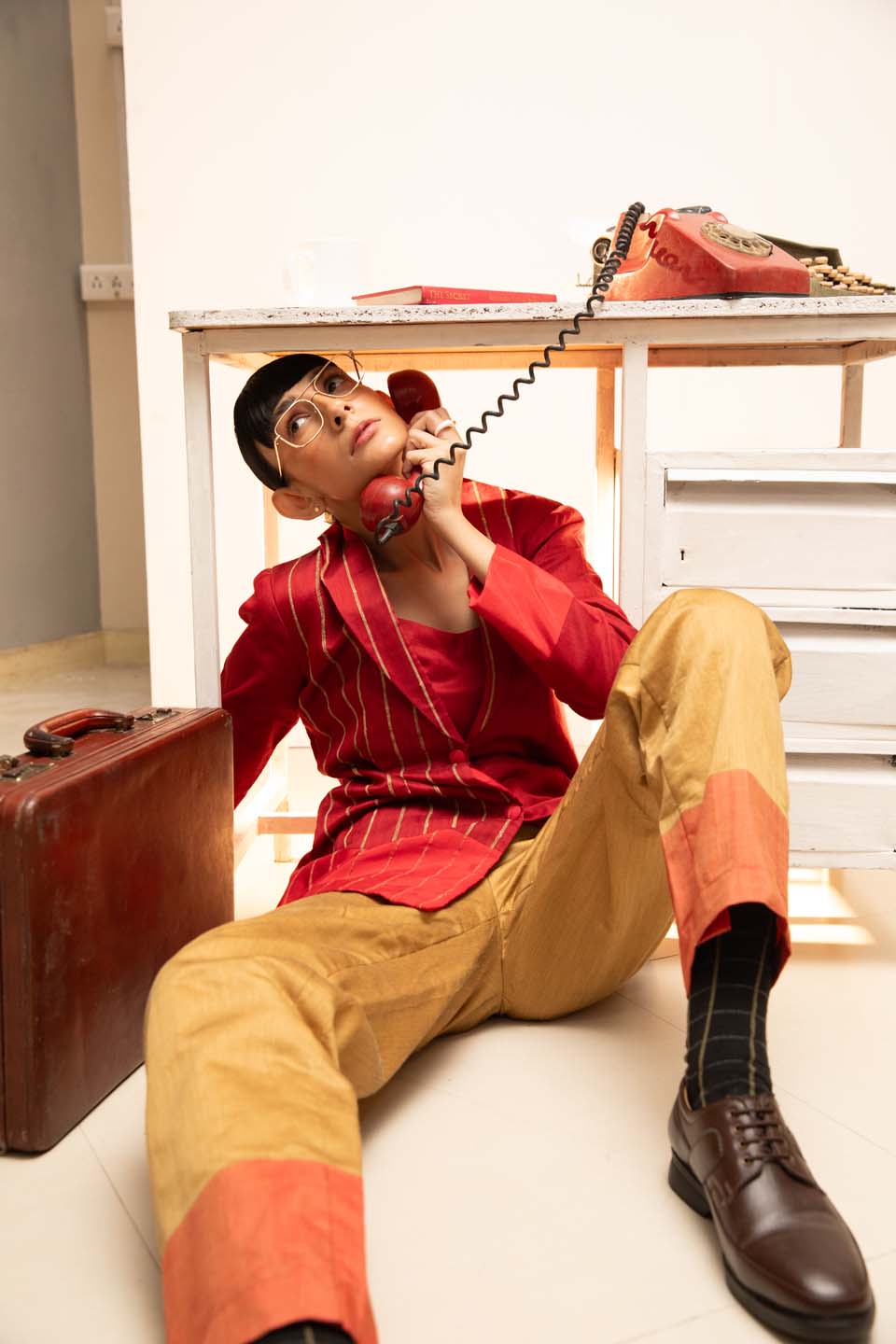 Maximillian( 3 PCS PANT SUIT CO-ORD SET)