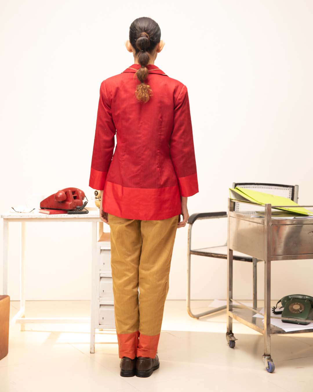 Maximillian( 3 PCS PANT SUIT CO-ORD SET)