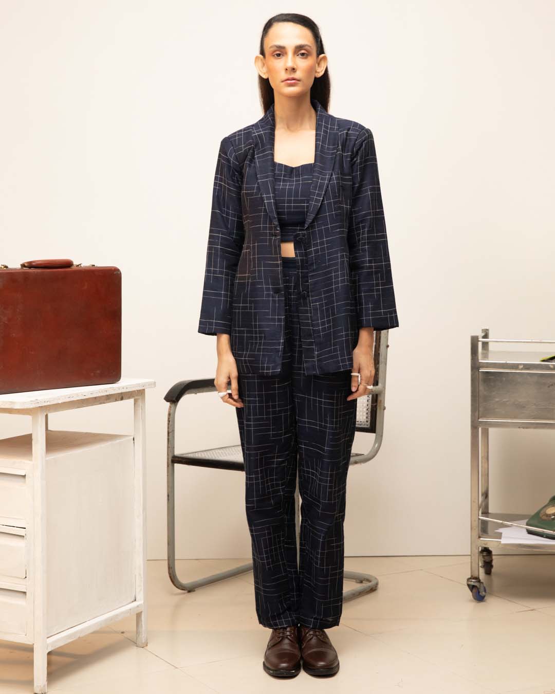 Onyx Commander( 3 PCS PANT SUIT CO-ORD SET)