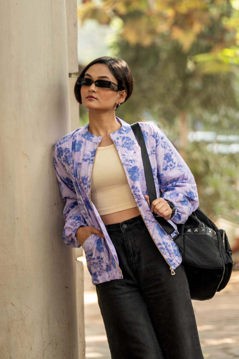Lilac Breeze - Bomber Jacket