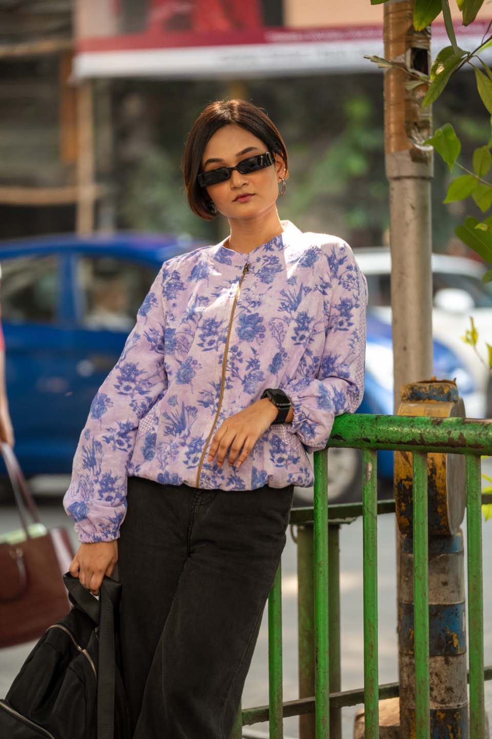 Lilac Breeze - Bomber Jacket