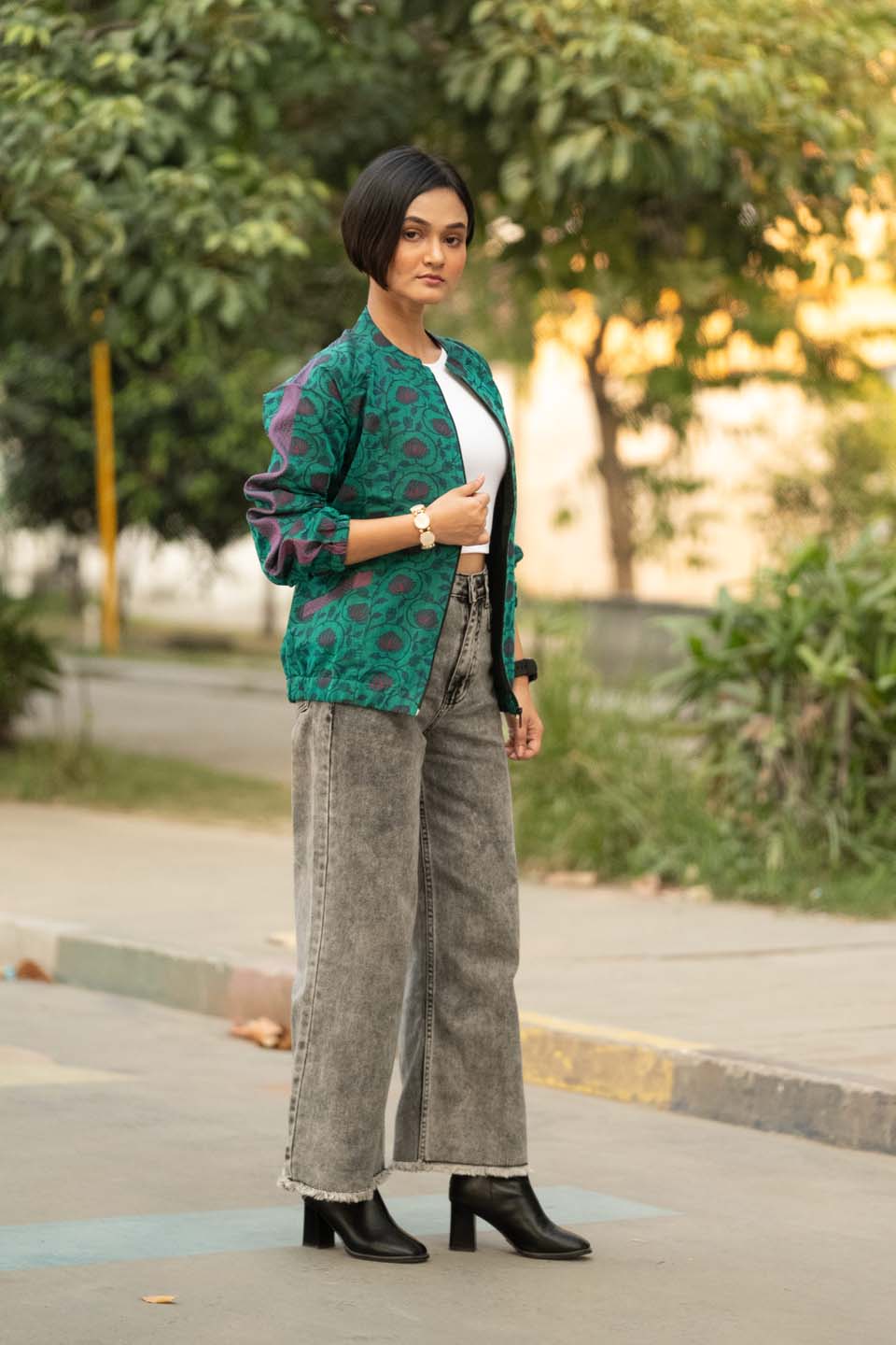 Twilight Garden - Bomber Jacket