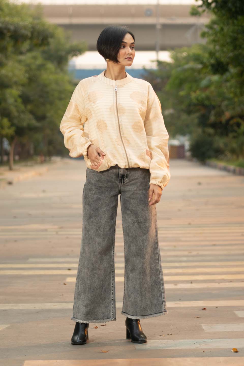 Desert Bloom - Bomber Jacket