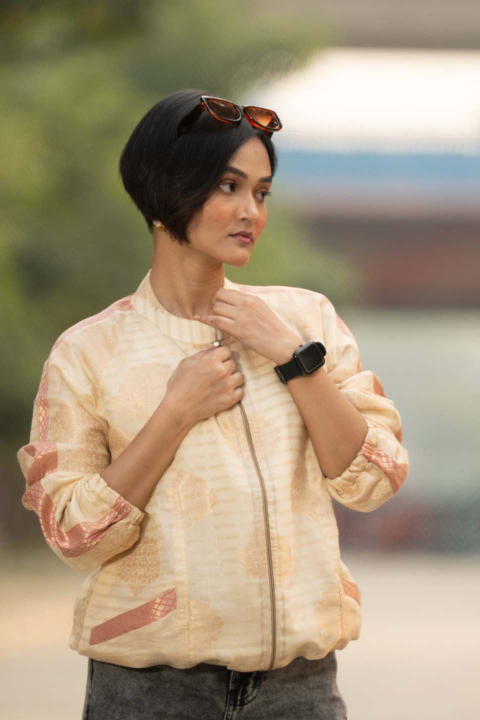 Desert Bloom - Bomber Jacket