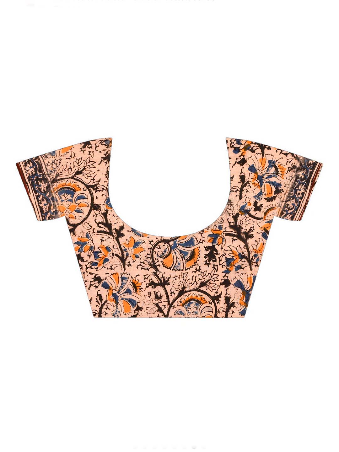 PETAL PARADE (KALAMKARI 100% PURE COTTON SAREE)