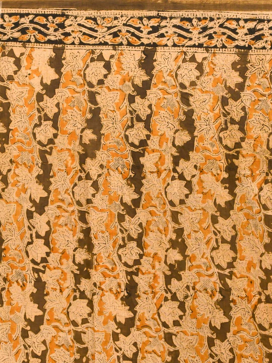 JAITUN PANKHURI (KALAMKARI 100% PURE COTTON SAREE)