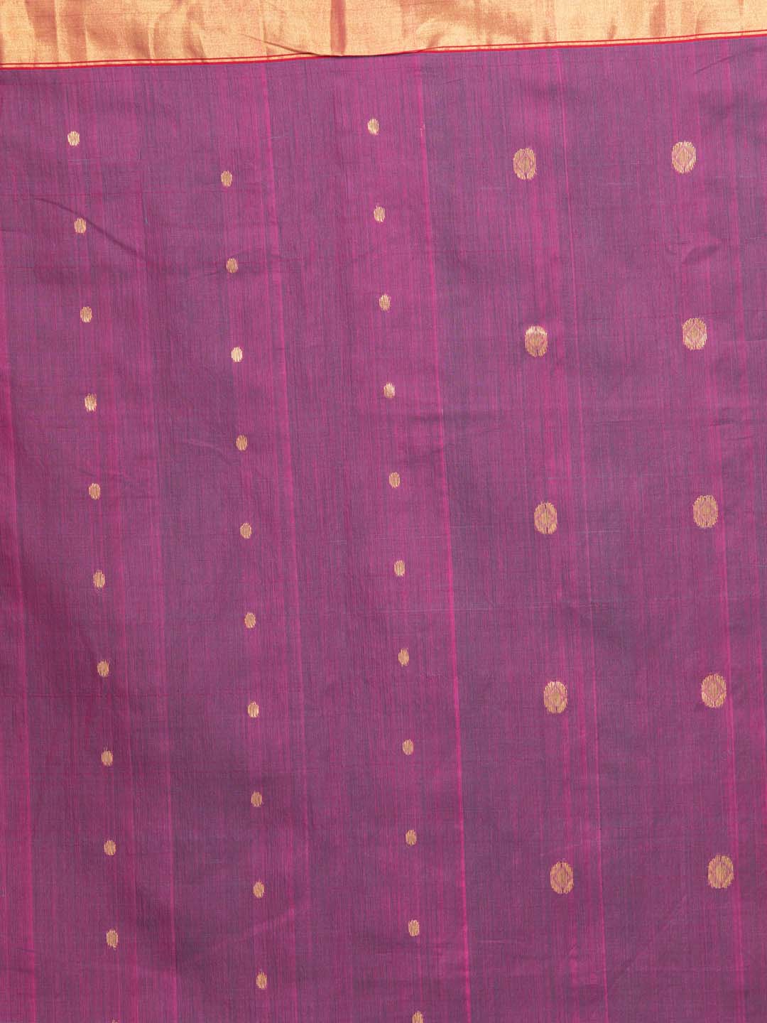 Indethnic Chanderi Handloom Silk Cotton Saree - Saree Detail View
