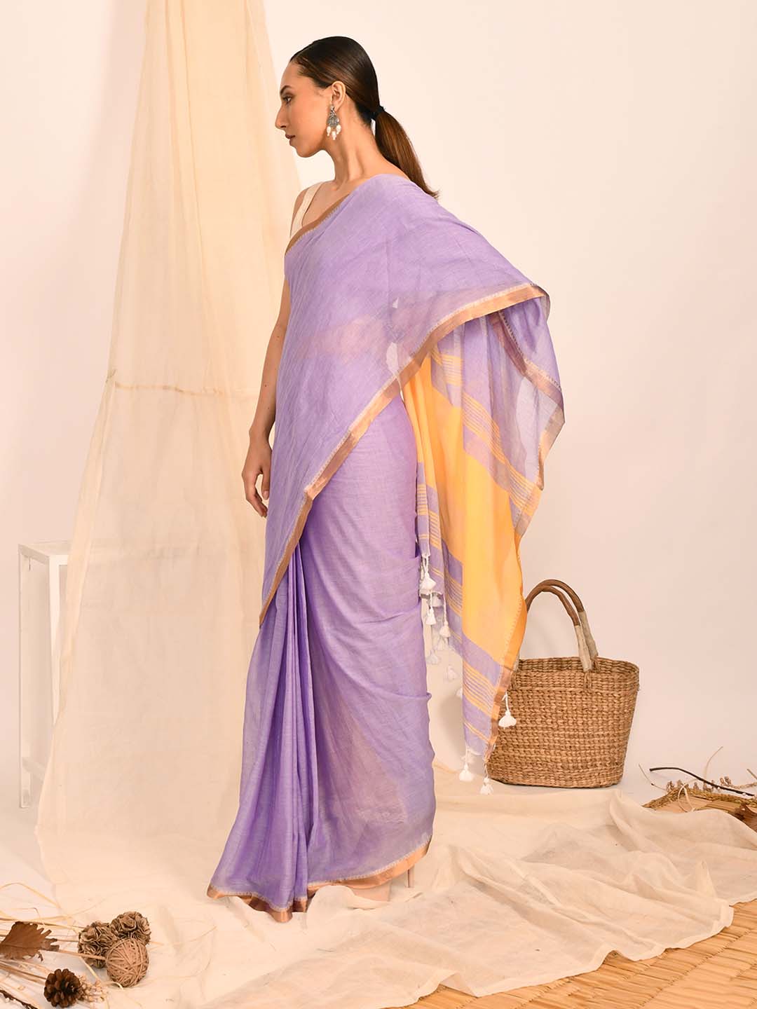 LILAC RADIANCE ( SAREE)