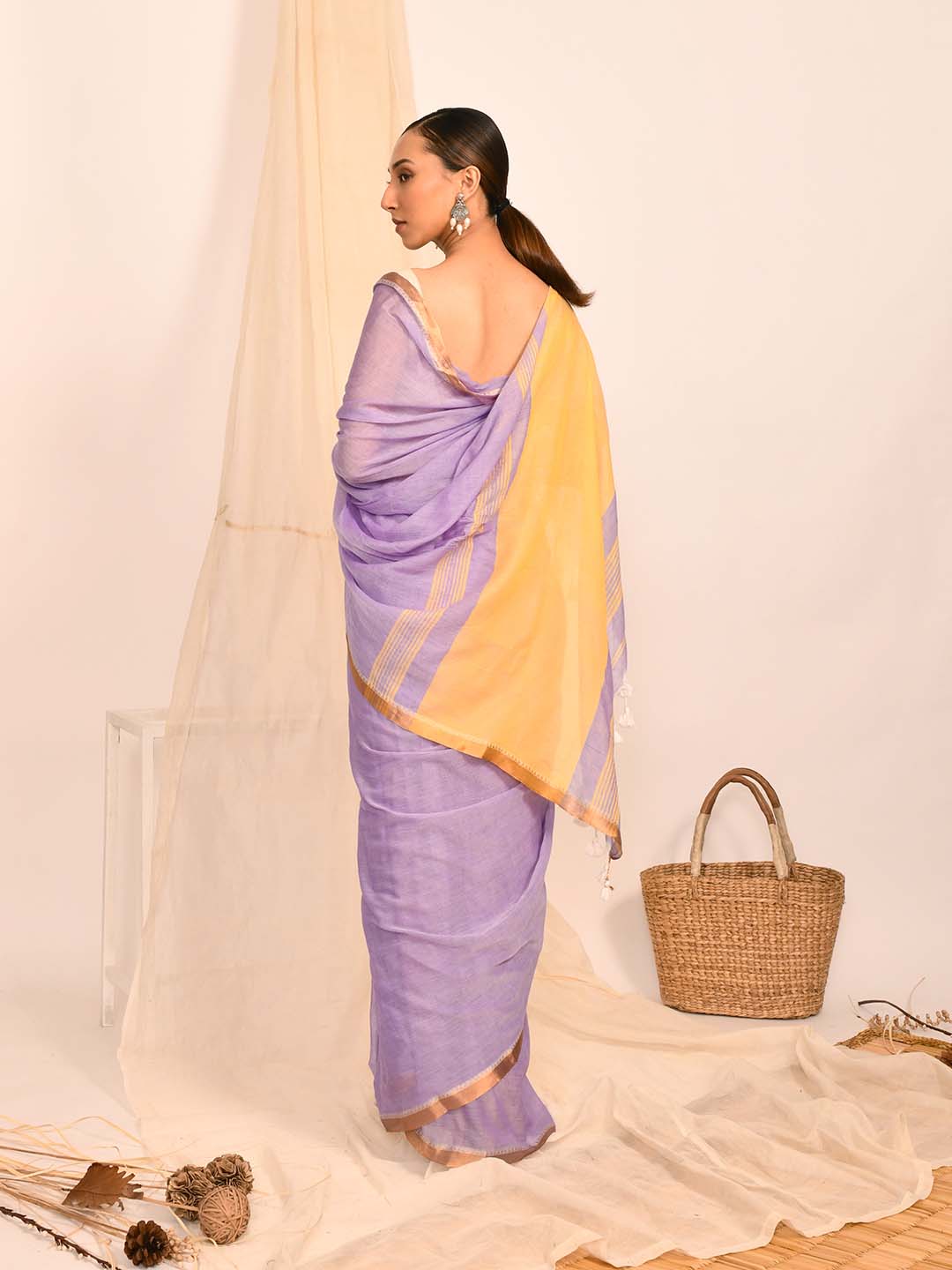 LILAC RADIANCE ( SAREE)