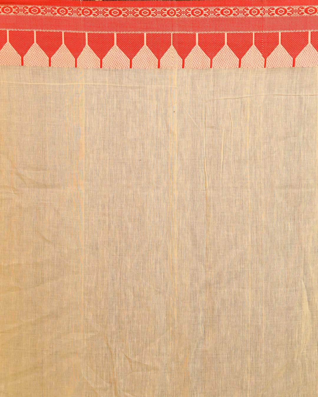 IVORY LUXE (BENGAL HANDLOOM 100% PURE COTTON SAREE)