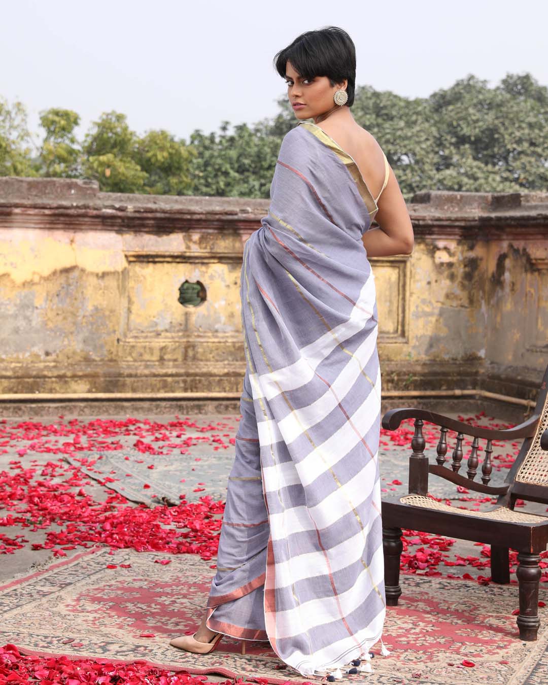 PINK REVERIE (BENGAL HANDLOOM 100% PURE COTTON SAREE)