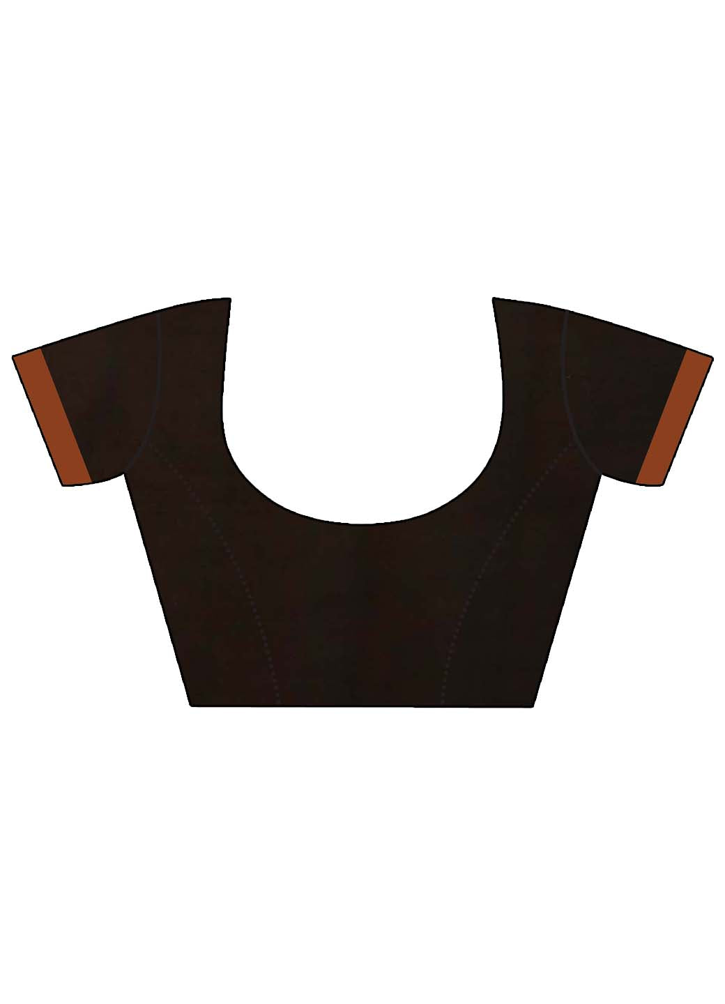 EBON CLASSIC (HANDLOOM PURE LINEN SAREE)