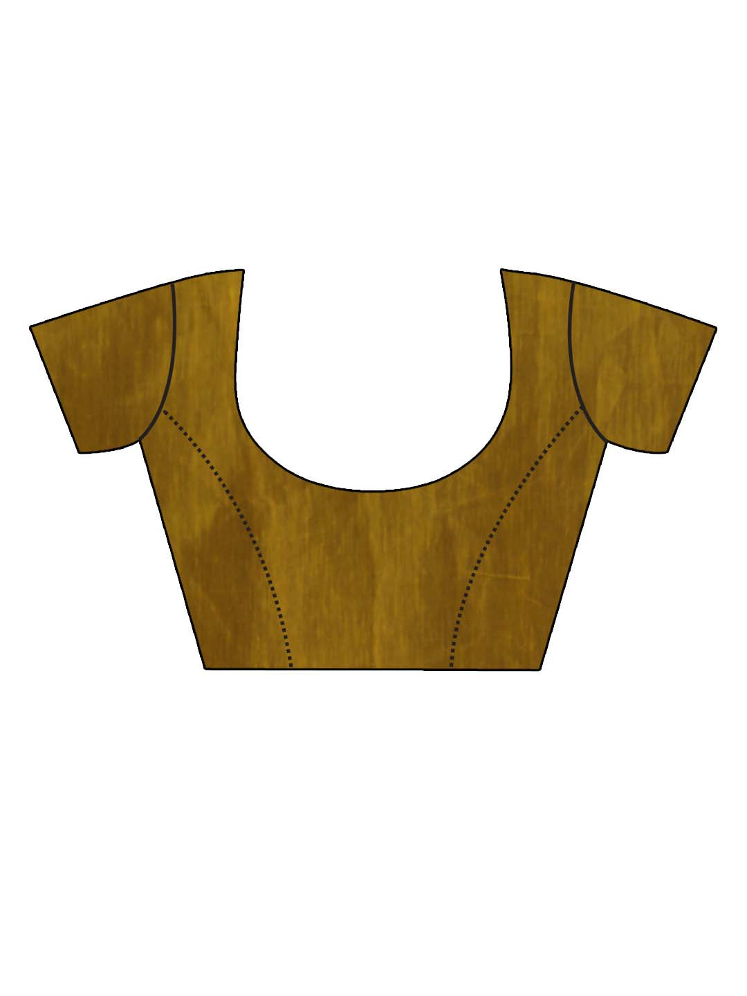 WHISPERING OLIVE (BENGAL HANDLOOM PURE LINEN SAREE)