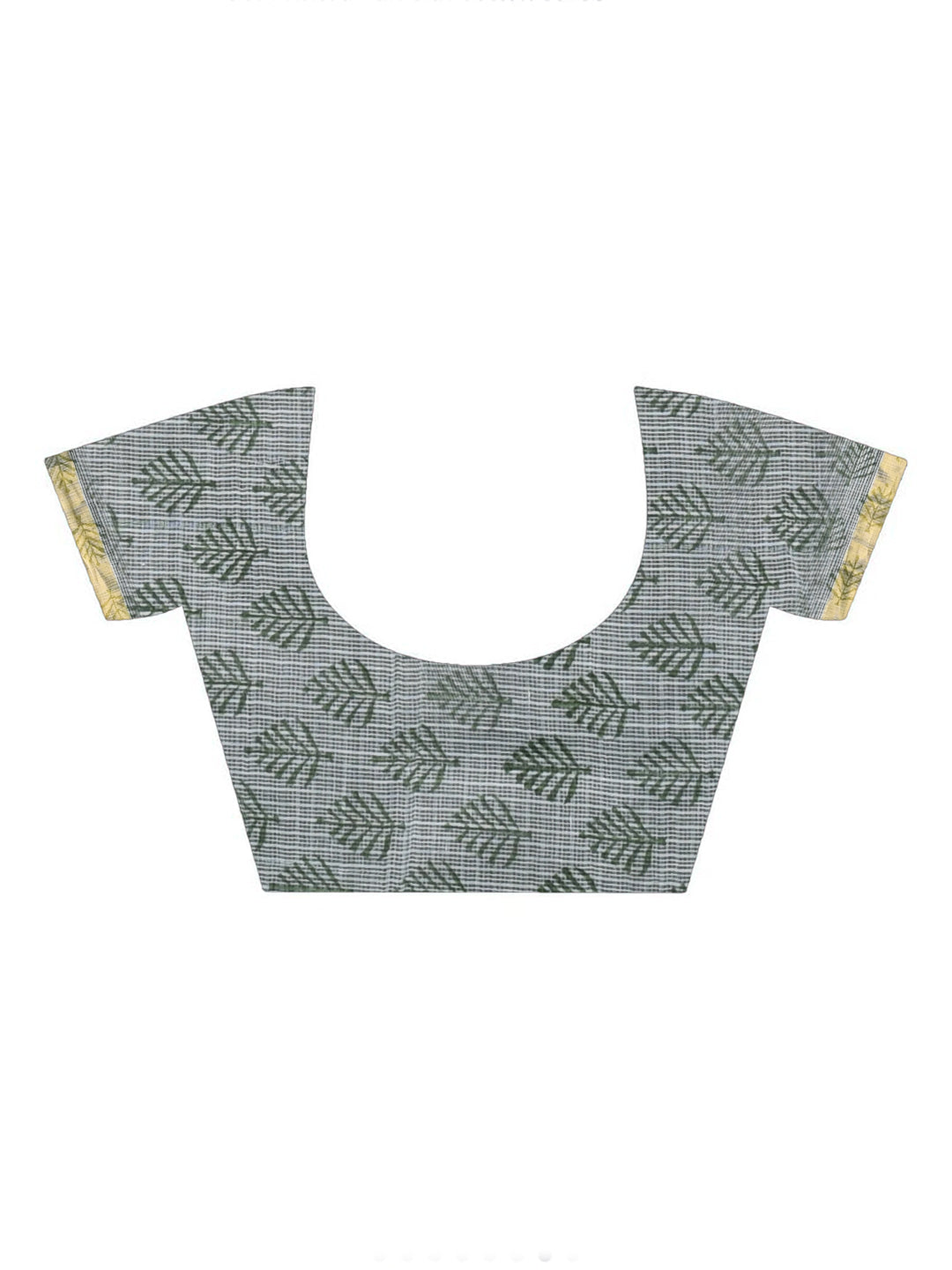 IVORY ILLUSIONS (BAGRU SILK COTTON SAREE)