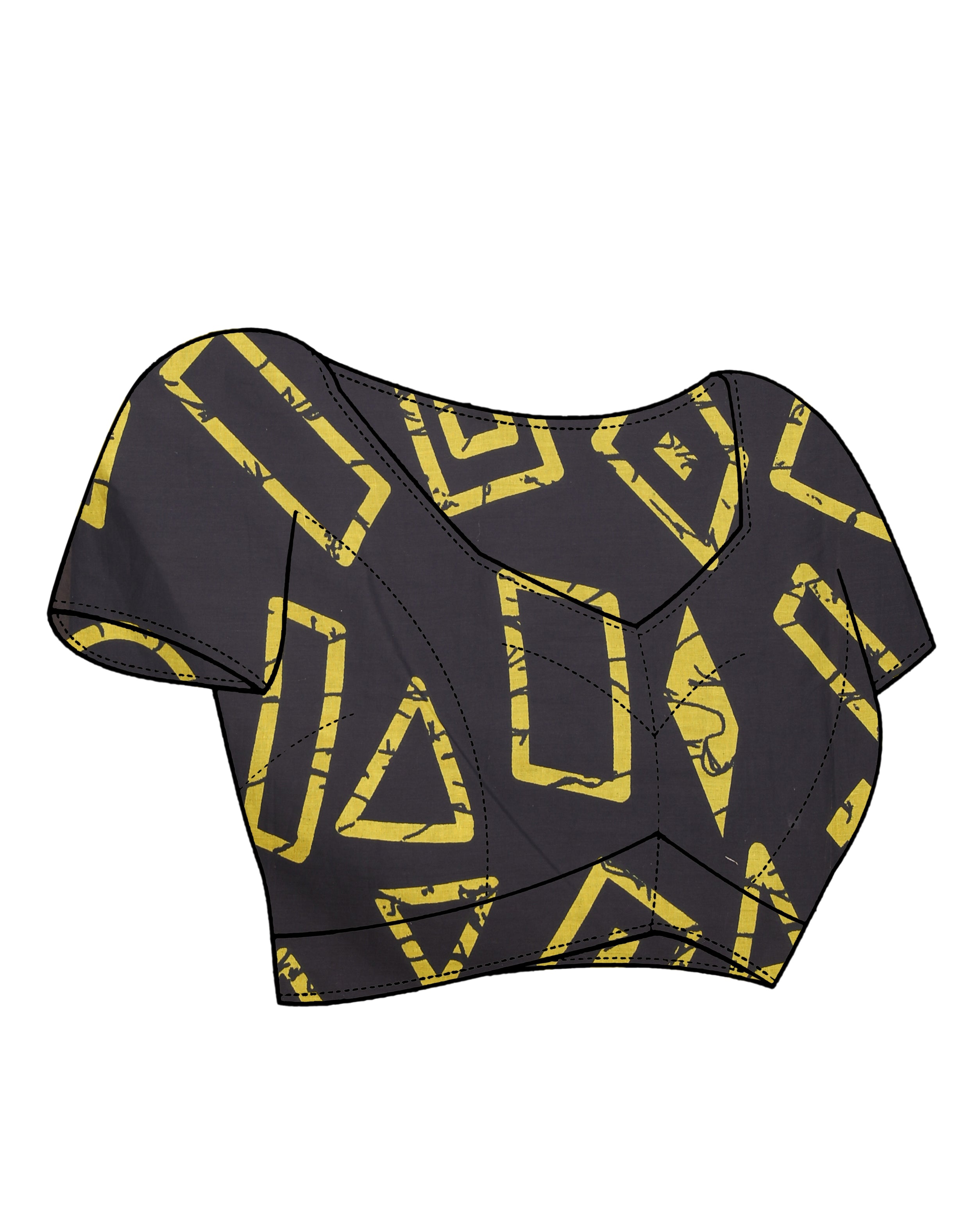 OLIVE ELEGANCE (BATIK MUL MUL COTTON SAREE)