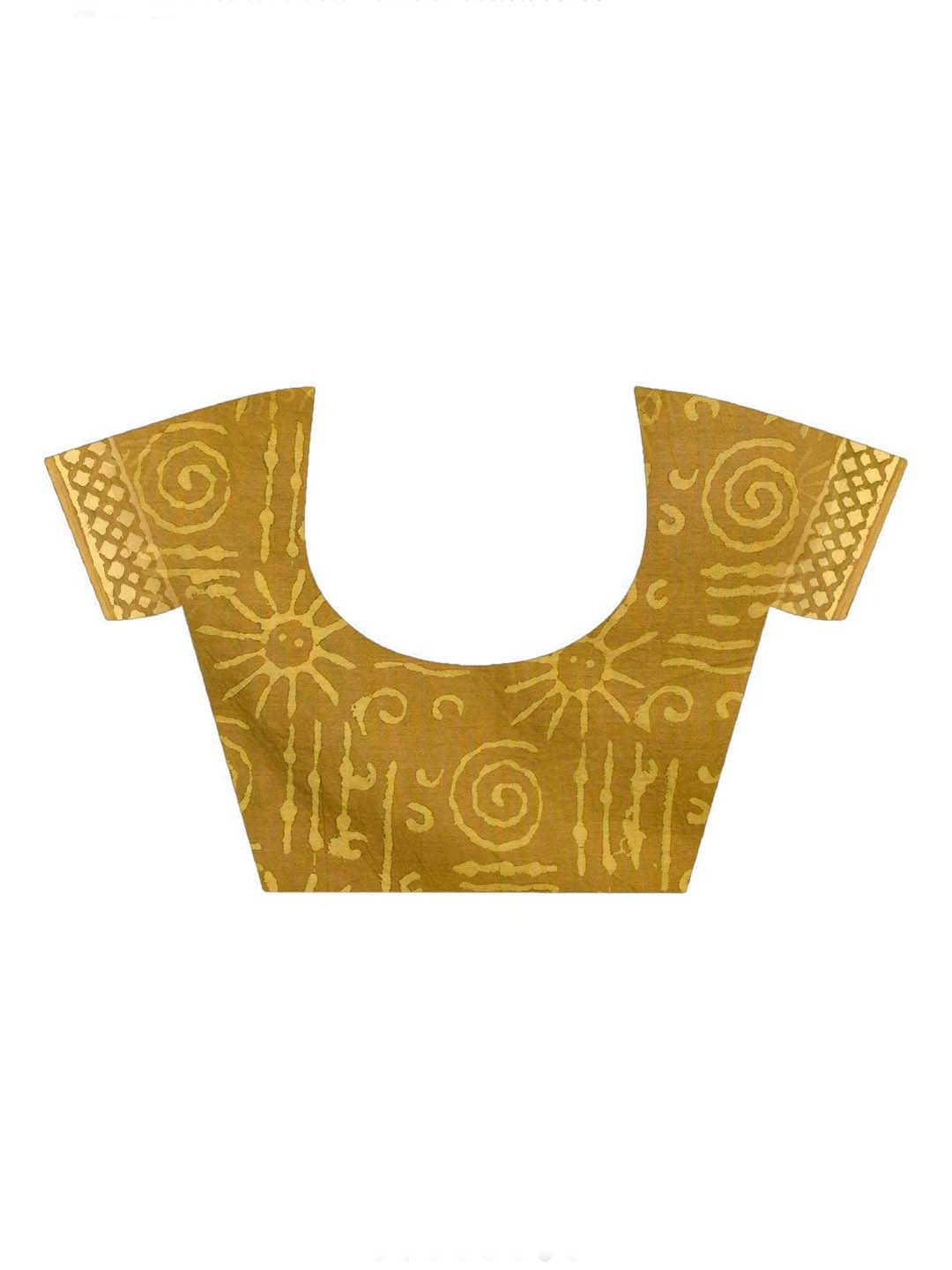 VERDANT ELEGANCE (BAGRU 100% PURE COTTON SAREE)