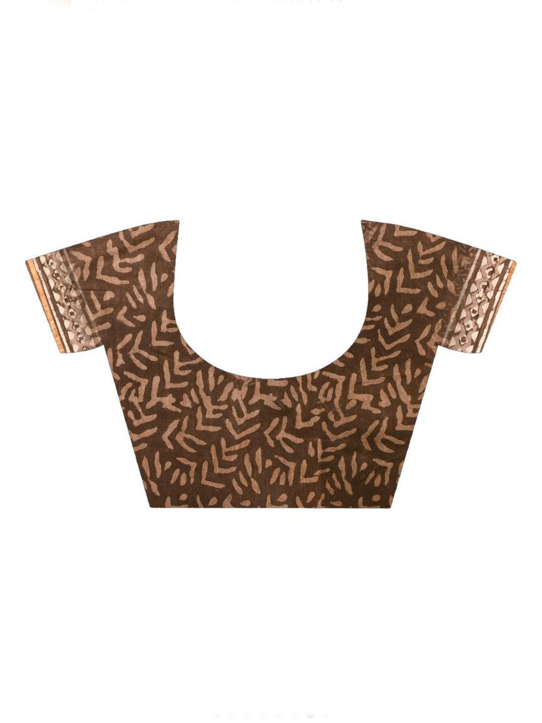 GREY SERENITY (BAGRU SILK COTTON SAREE)