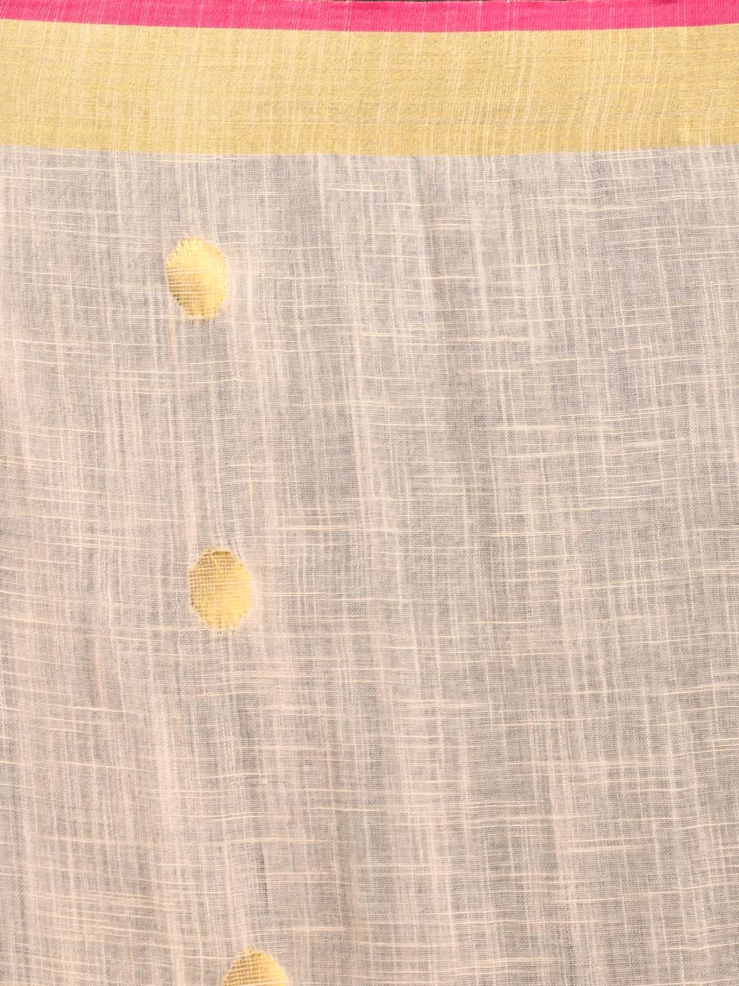 BLUSH SERENITY (HANDLOOM LIVA SAREE)