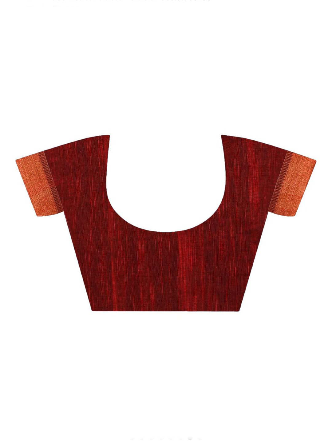 CRIMSON ELEGANCE (HANDLOOM LIVA SAREE)