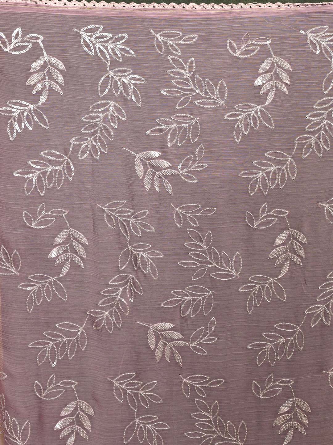 MAUVE ENCHANTMENT (DESIGNER MODAL SILK SAREE)