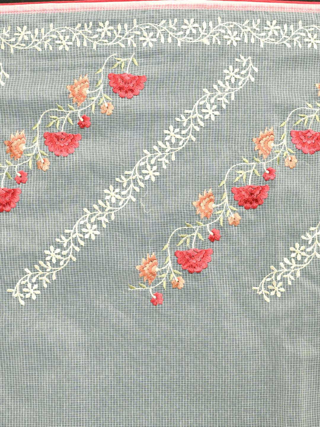 IVORY BLOSSOM (KOTA SAREE)