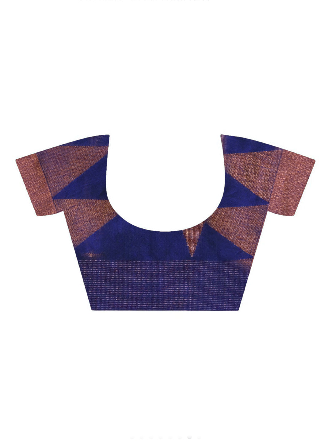 AZURE ELEGANCE (HANDLOOM COTTON BLEND SAREE)