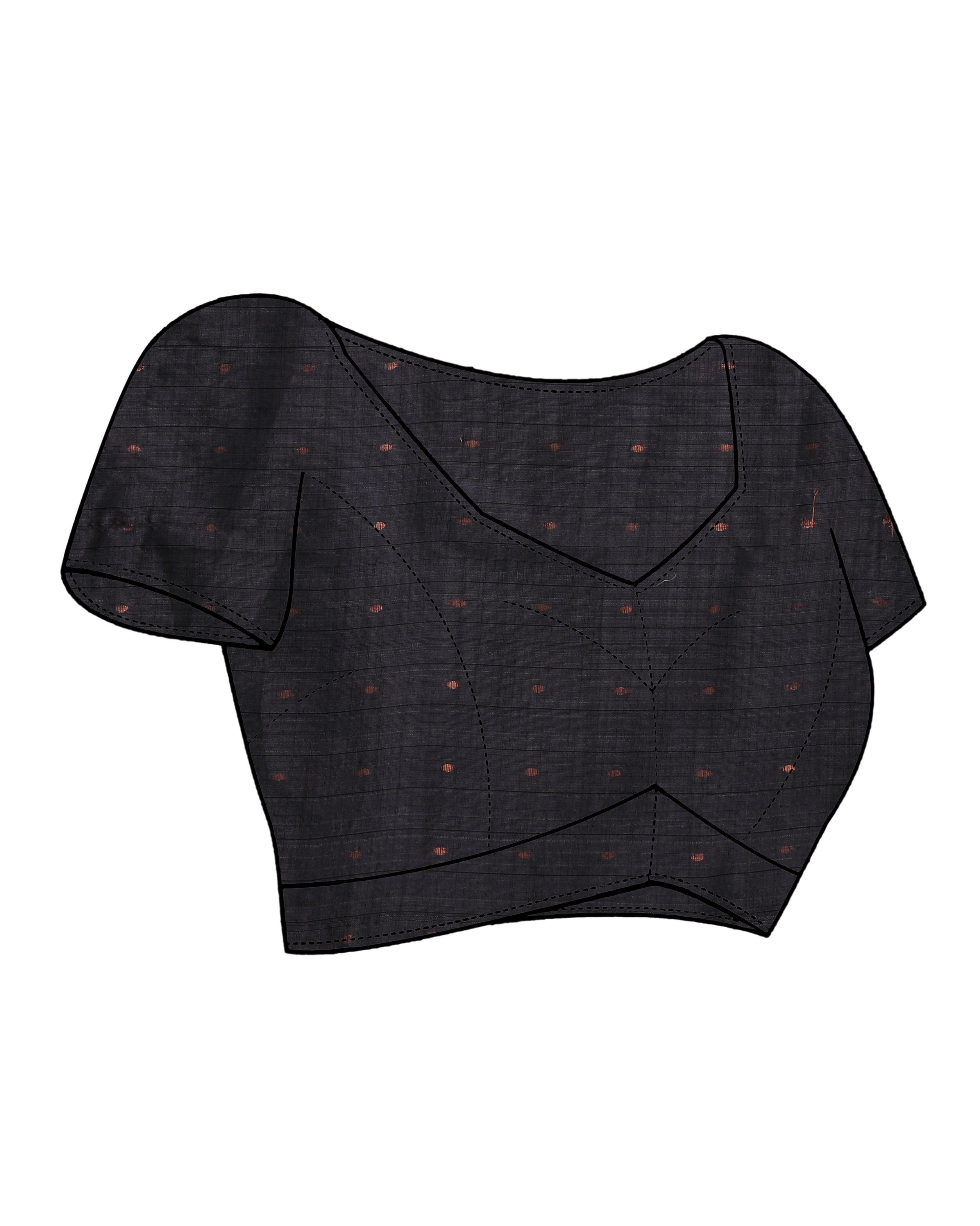 MUTED CHARM (HANDLOOM COTTON BLEND SAREE)