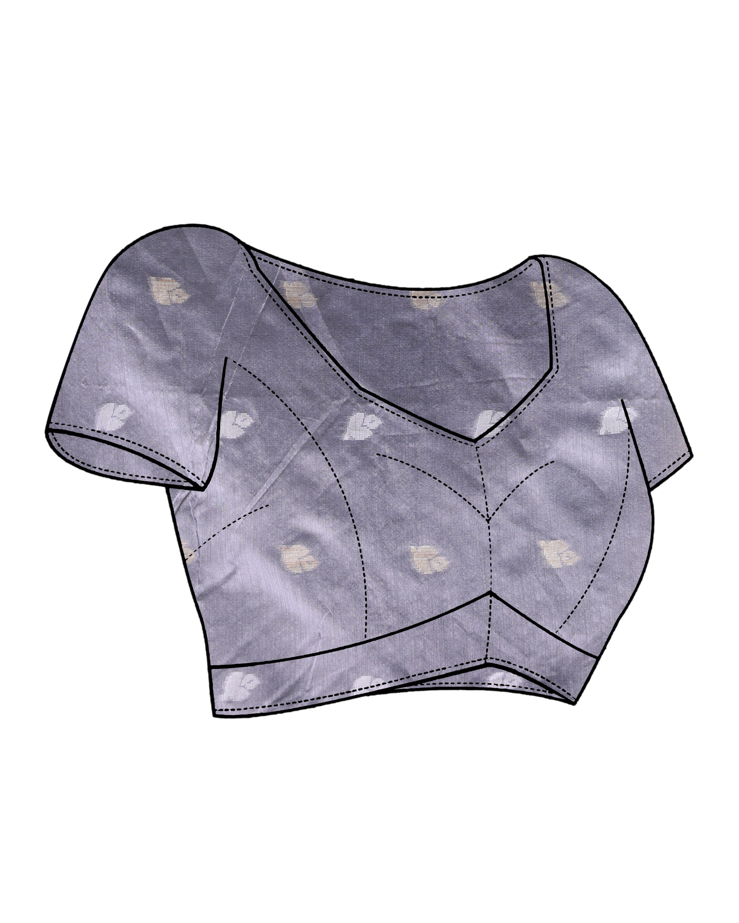 SEA GREEN SERENITY (HANDLOOM COTTON BLEND SAREE)