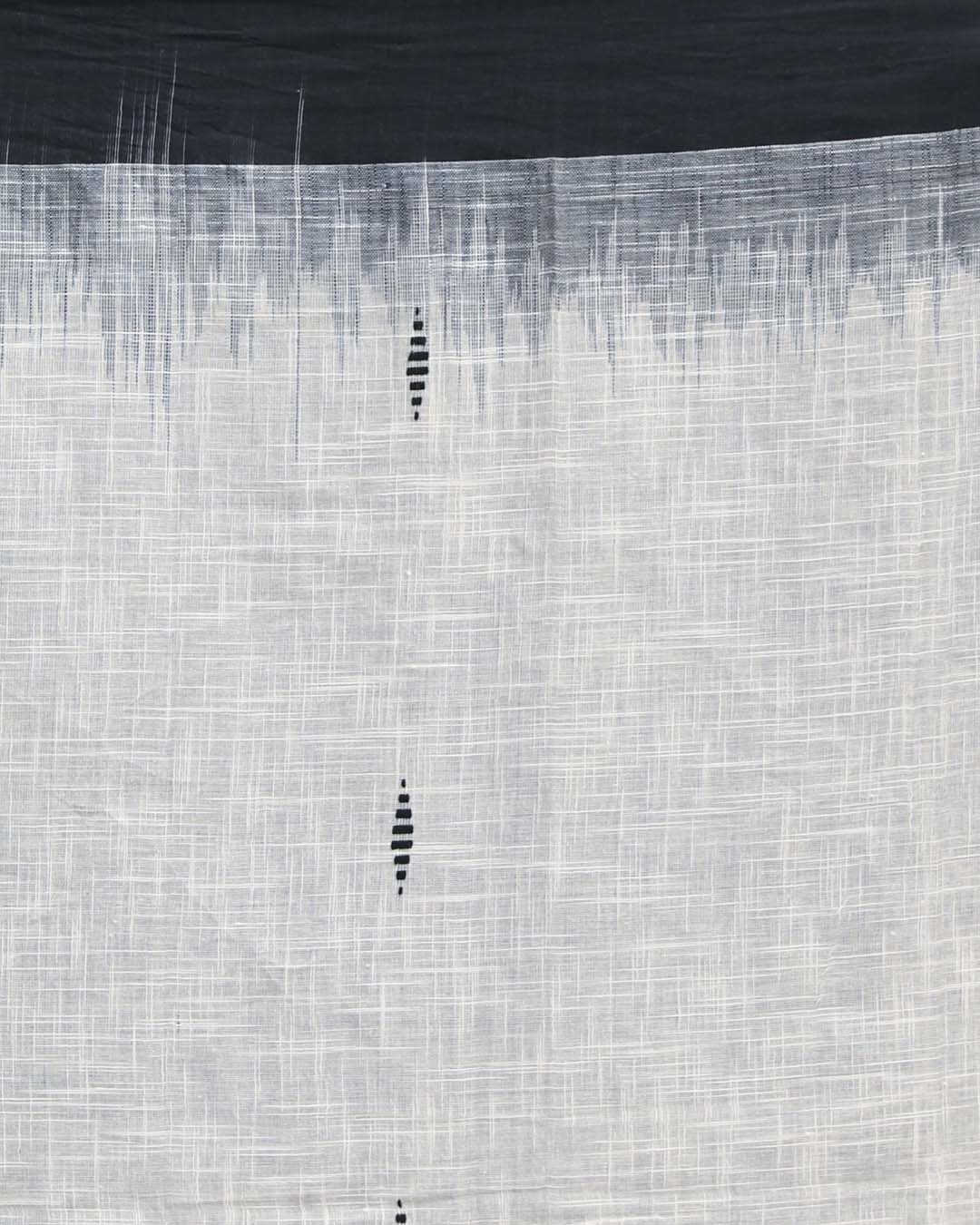 NOIR ALLURE (HANDLOOM 100% PURE COTTON SAREE)