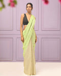 EMERALD STRIPES (BENGAL HANDLOOM 100% PURE COTTON SAREE)
