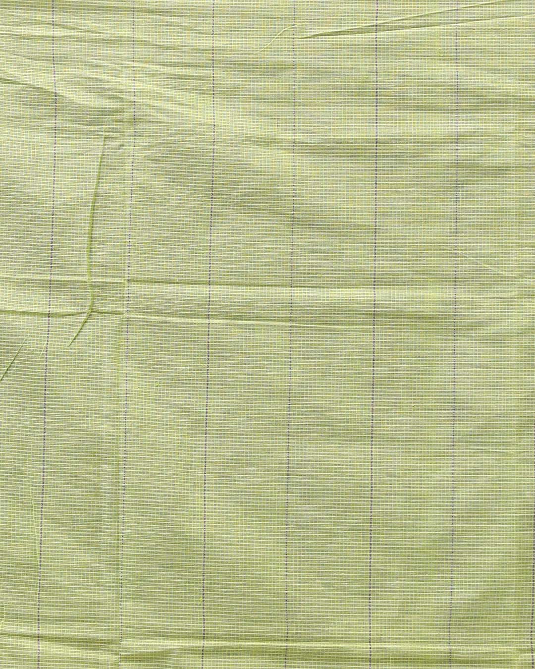 EMERALD STRIPES (BENGAL HANDLOOM 100% PURE COTTON SAREE)