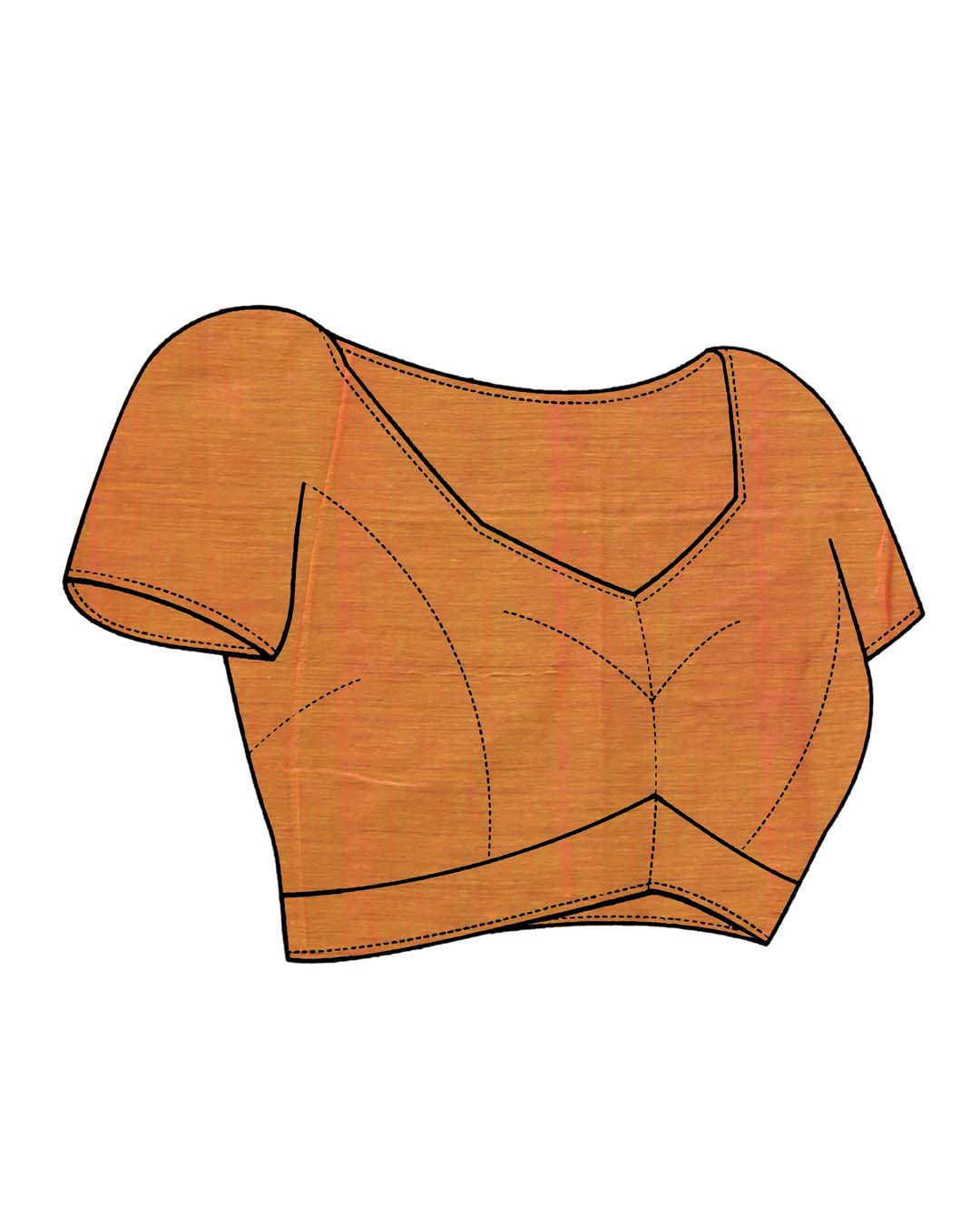 GOLDEN GLOW (HANDLOOM 100% PURE COTTON SAREE)