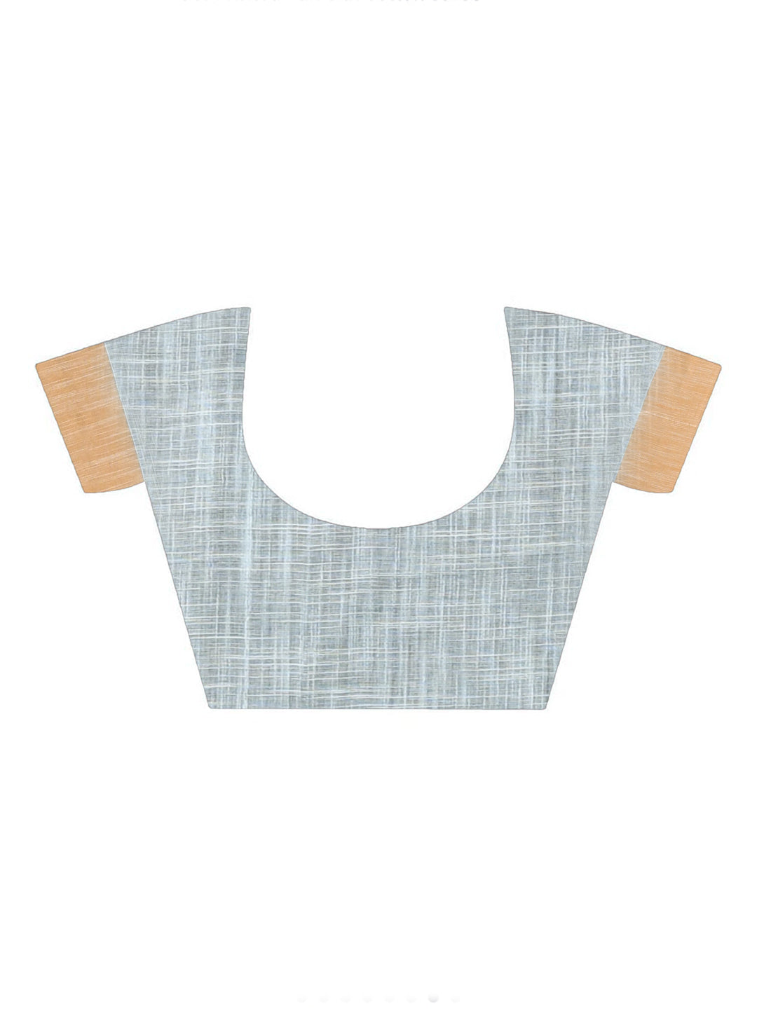 PEARL STRIPES (HANDLOOM PURE LINEN SAREE)