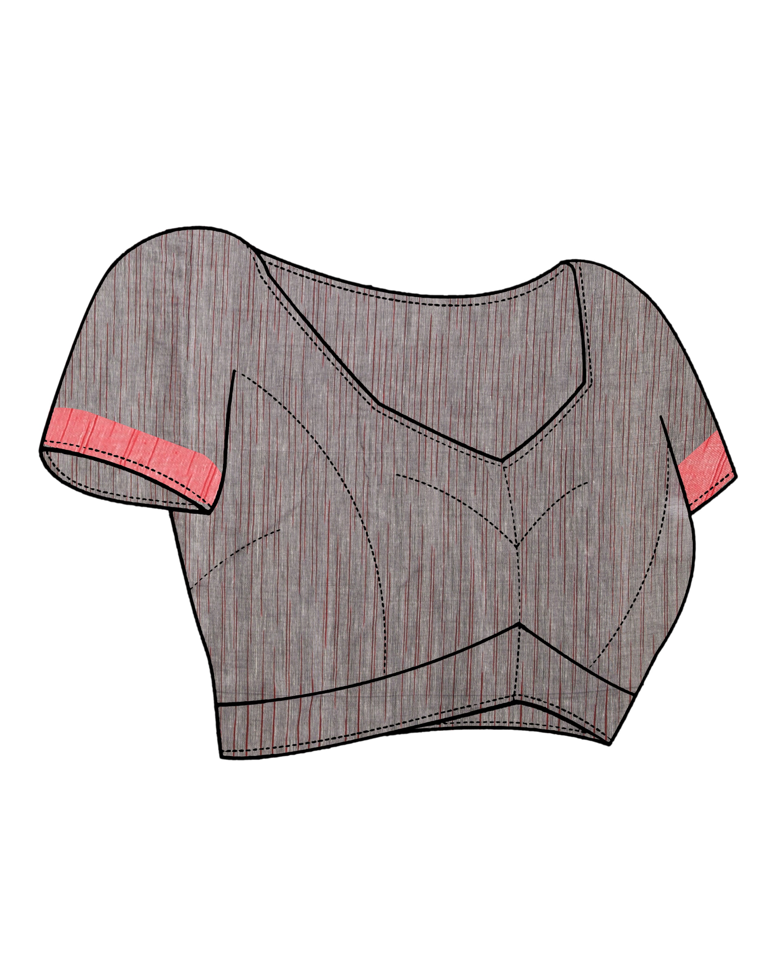 SUBTLE STRENGTH (HANDLOOM 100% PURE COTTON SAREE)