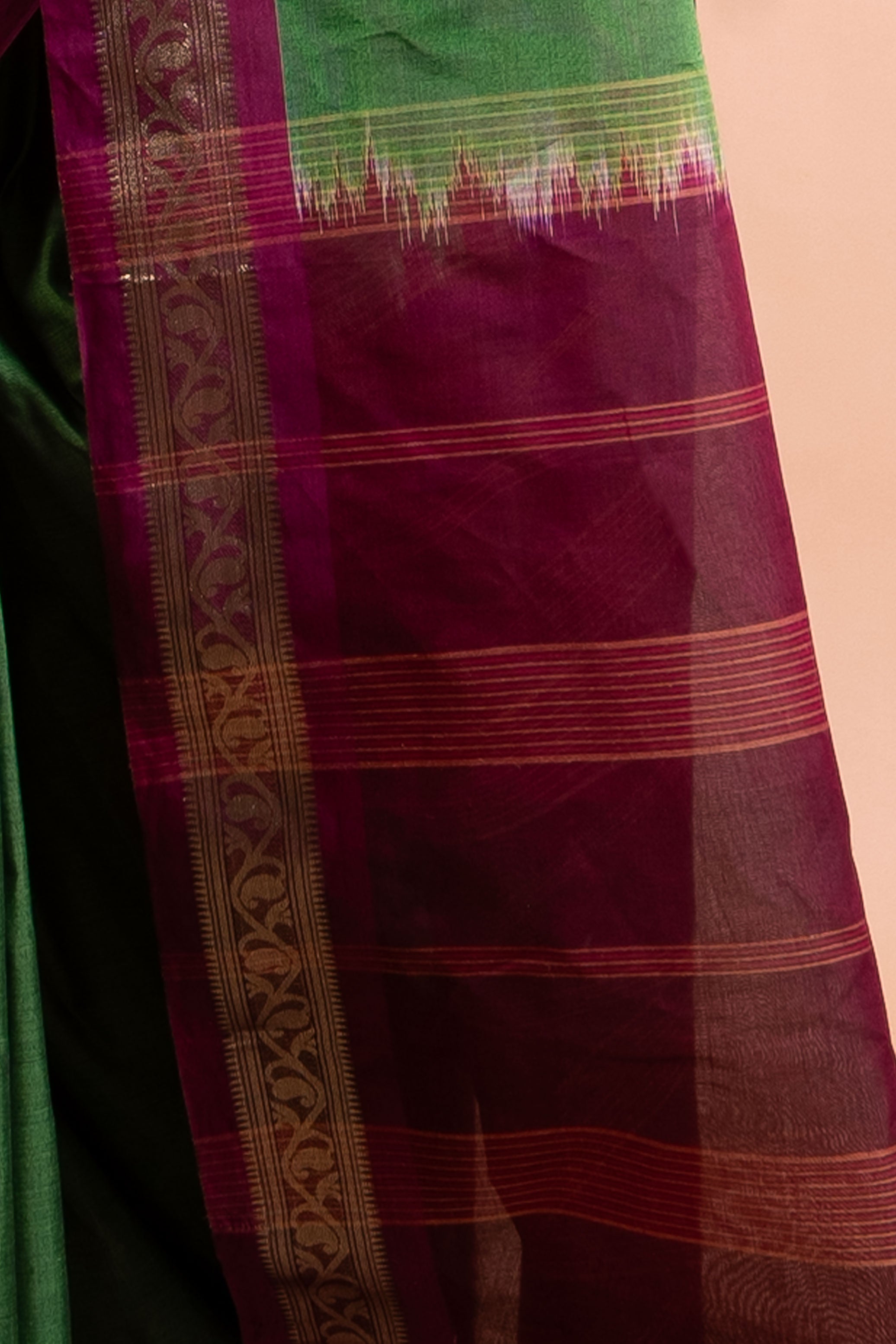 Vanya Vatika Handloom Cotton Saree
