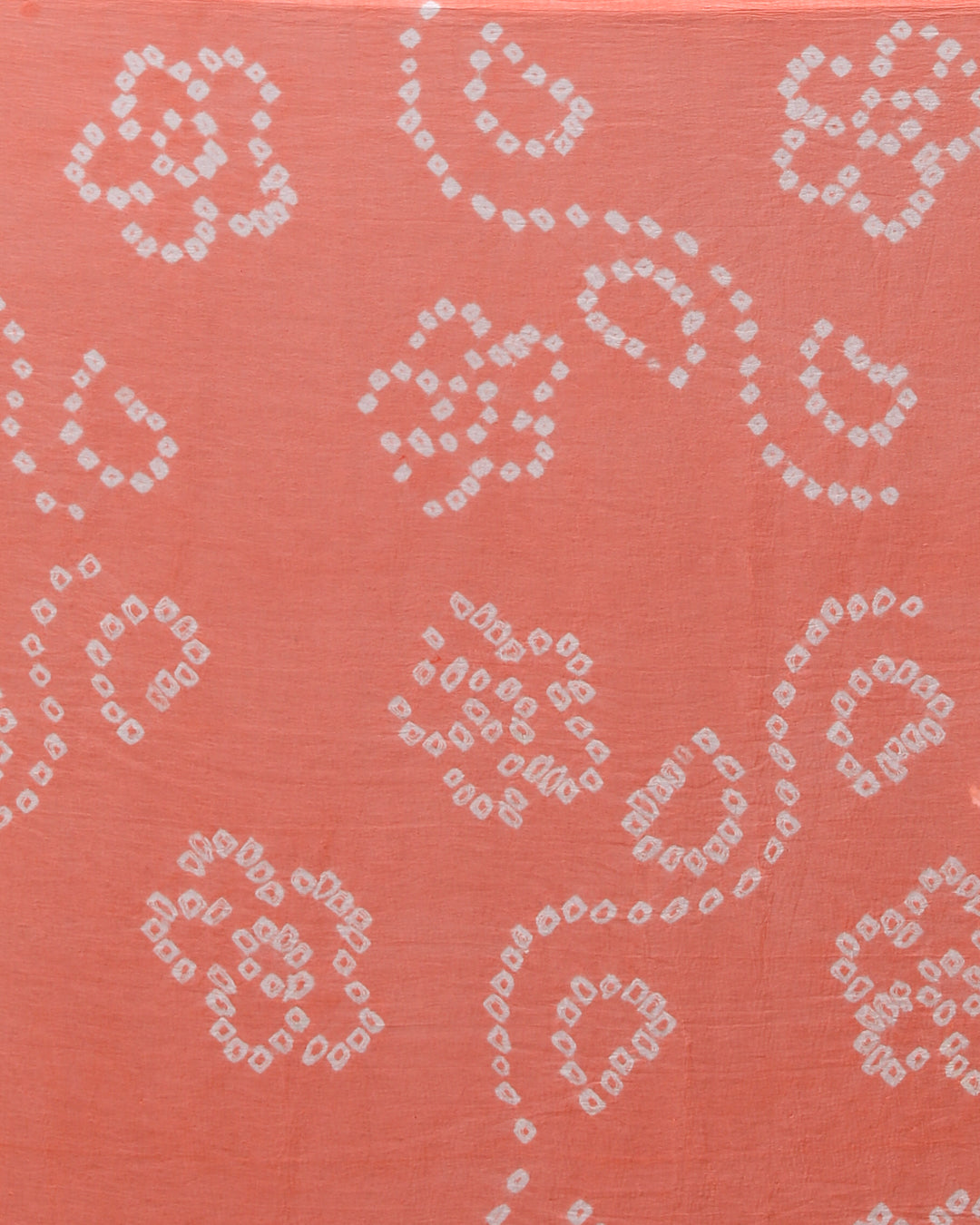 BLUSHING CORAL DREAM (LEHERIYA SAREE)