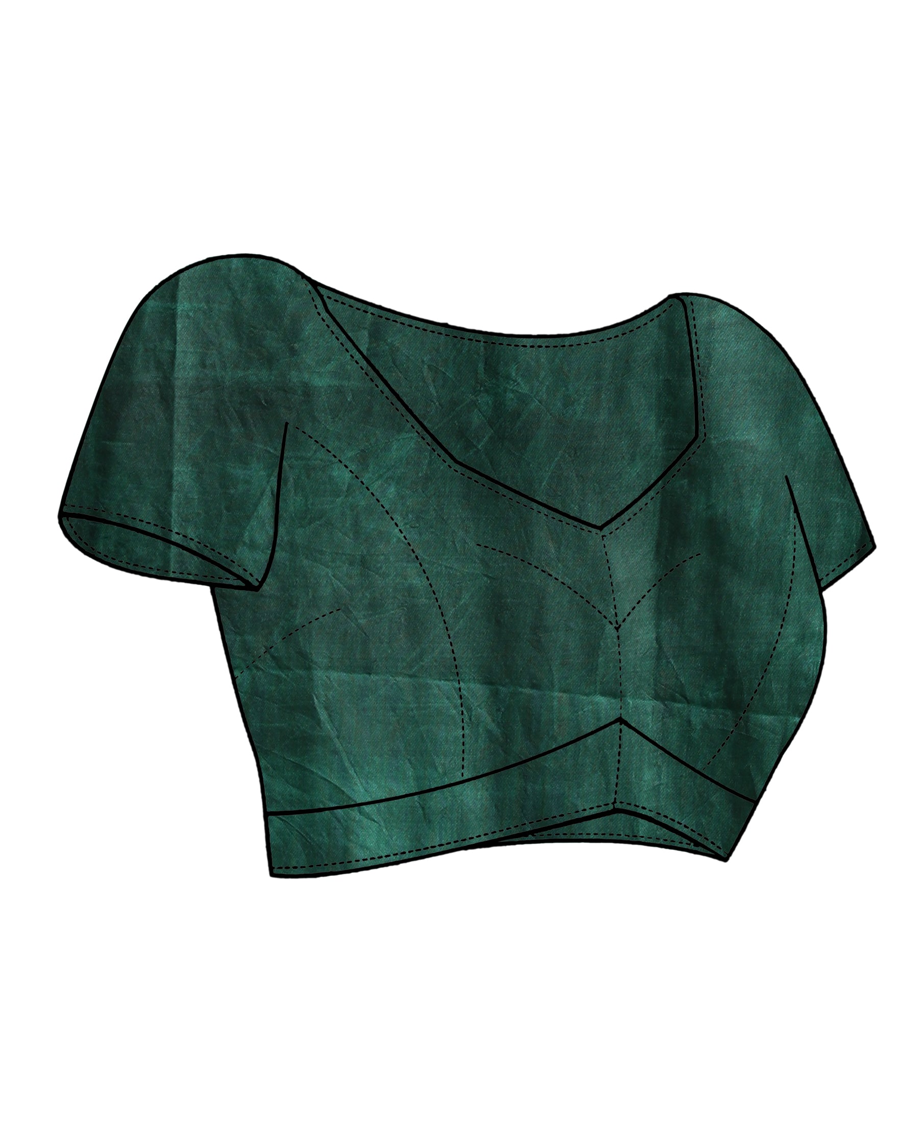 JADE HARMONY (BANDHANI POLY SILK SAREE)