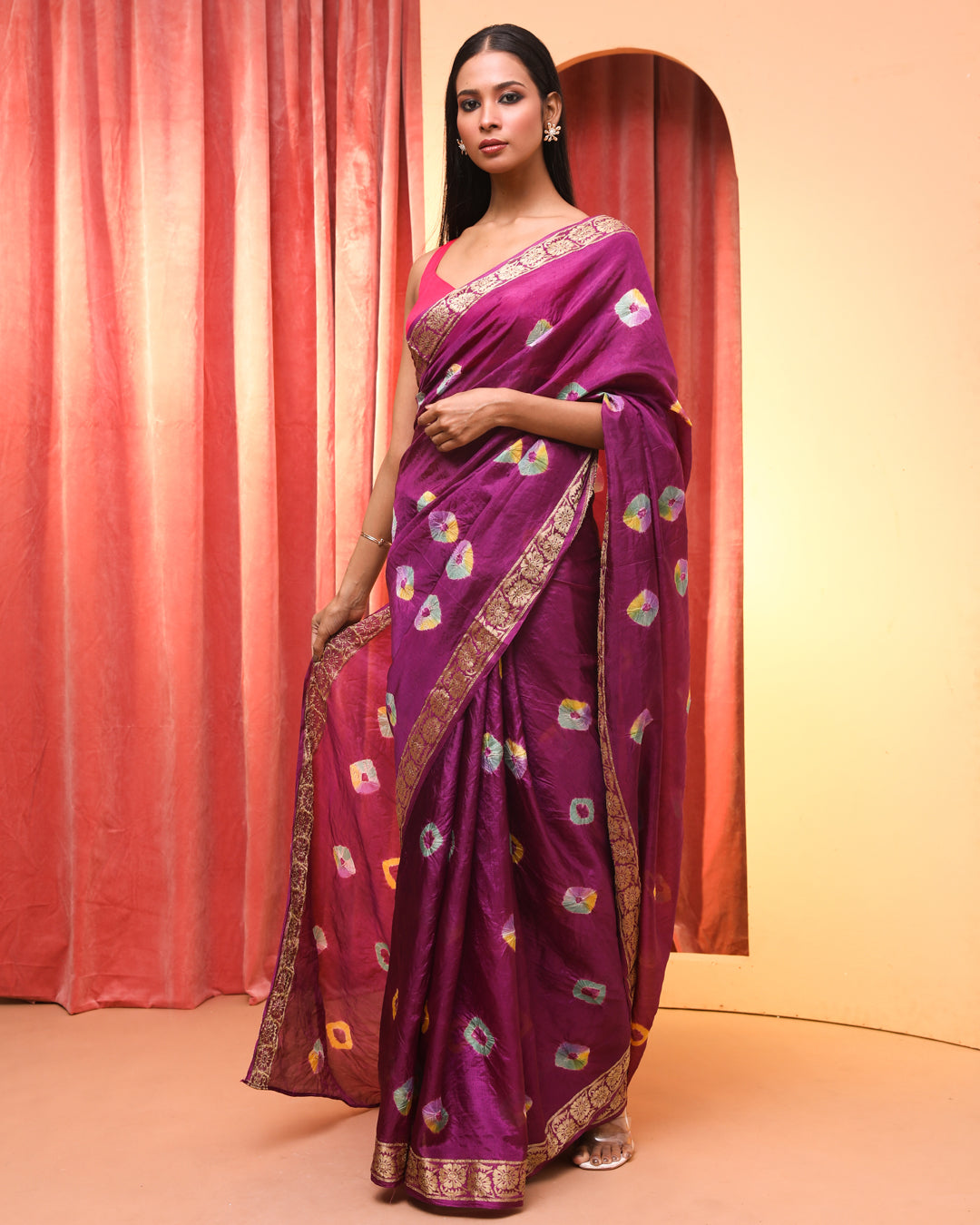 REGAL BANDHANI BLISS (BANDHANI SILK SAREE)