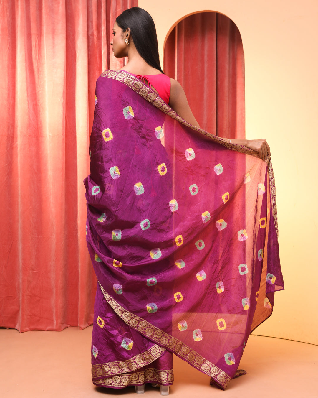 REGAL BANDHANI BLISS (BANDHANI SILK SAREE)