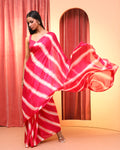 PINK BLISS (LEHERIYA SAREE)