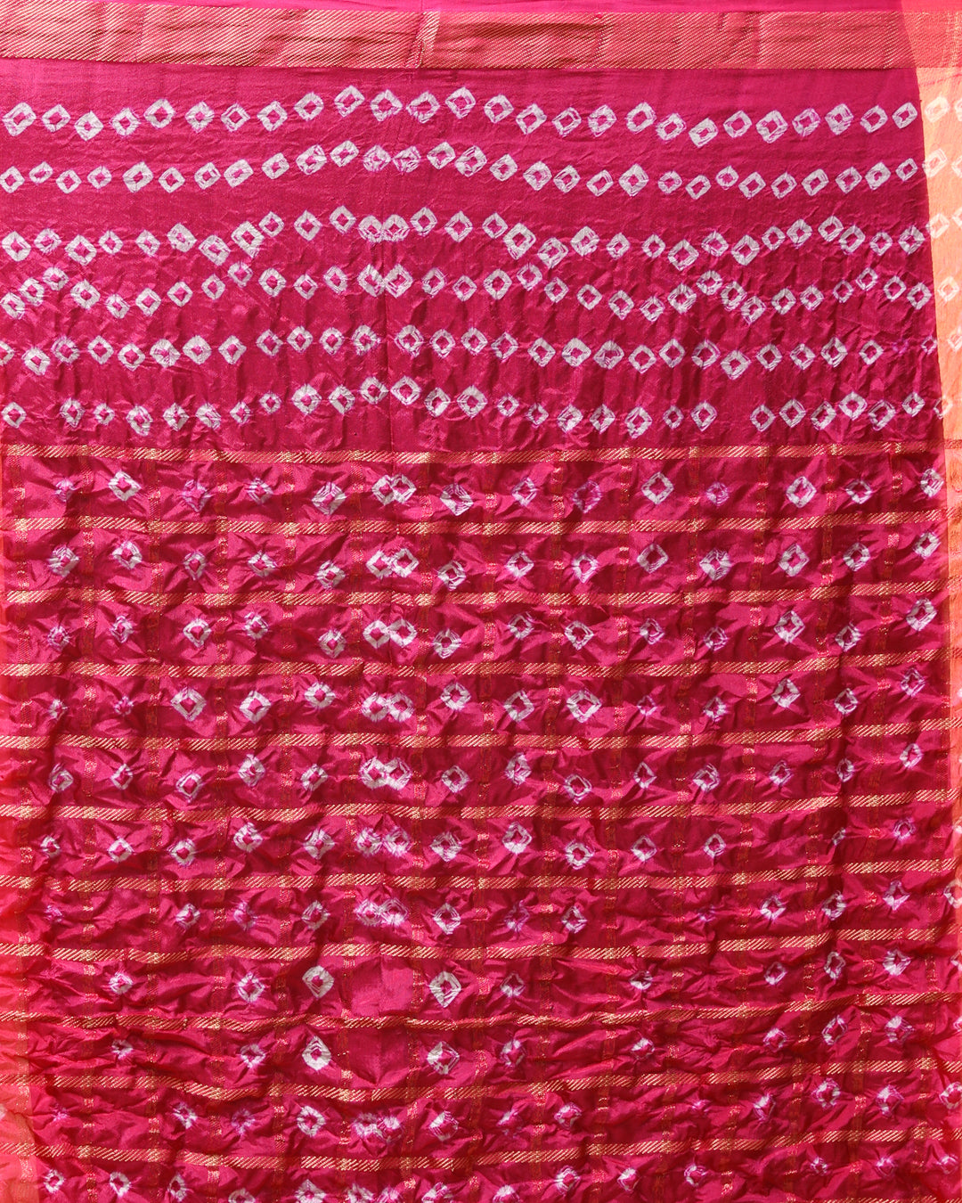 ROSY BANDHANI BLISS (BANDHANI POLY SILK SAREE)