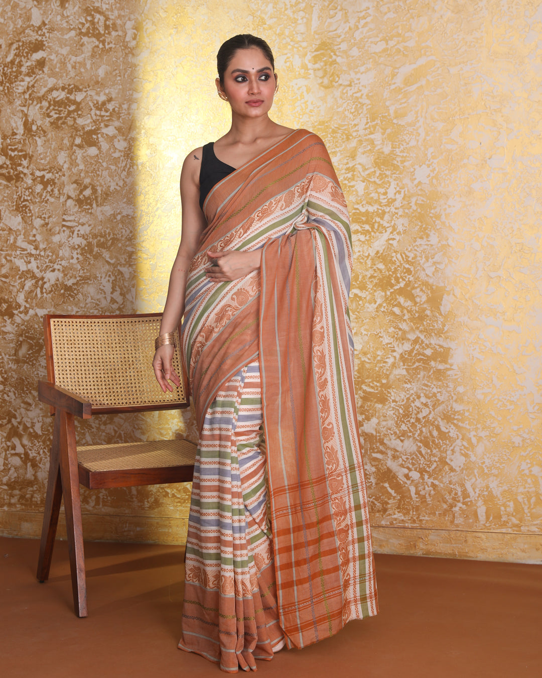DUNE WHISPER (TAANT SAREE)