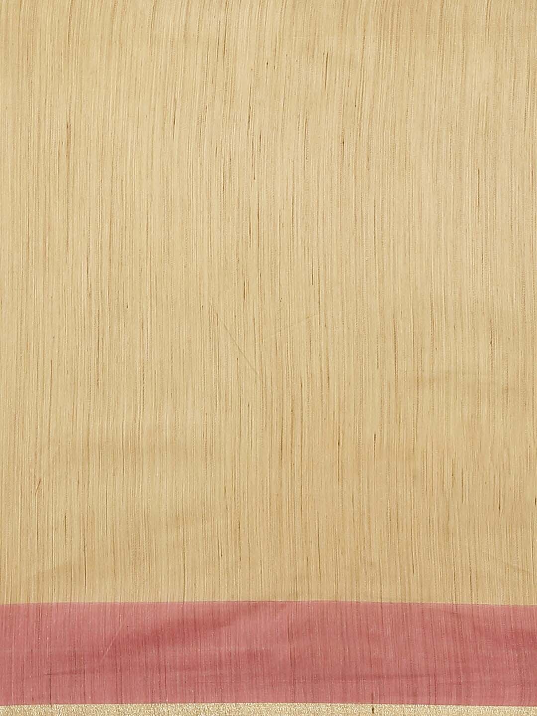 Indethnic Banarasi Green Woven Design Daily Wear Saree - Saree Detail View