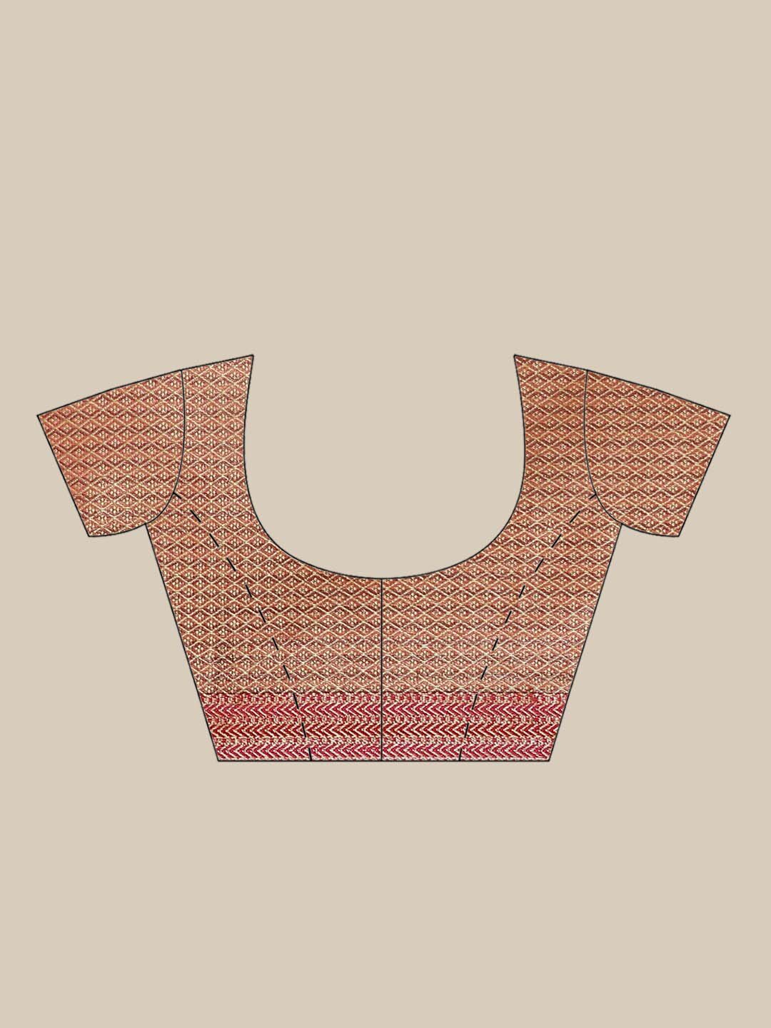 CHEQUERED GREEN (BANARASI LIVA SAREE)