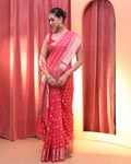 BLUSH MAJESTY (BANARASI ART SILK SAREE)